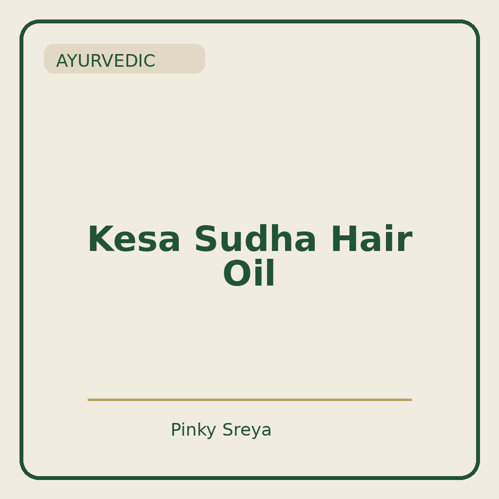 Kesa Sudha Hair Oil