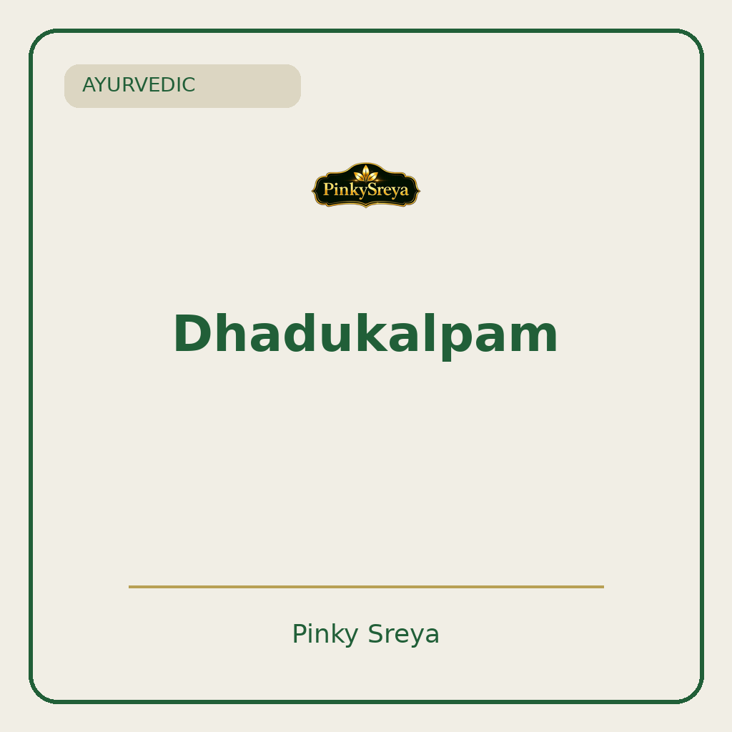 Dhadukalpam