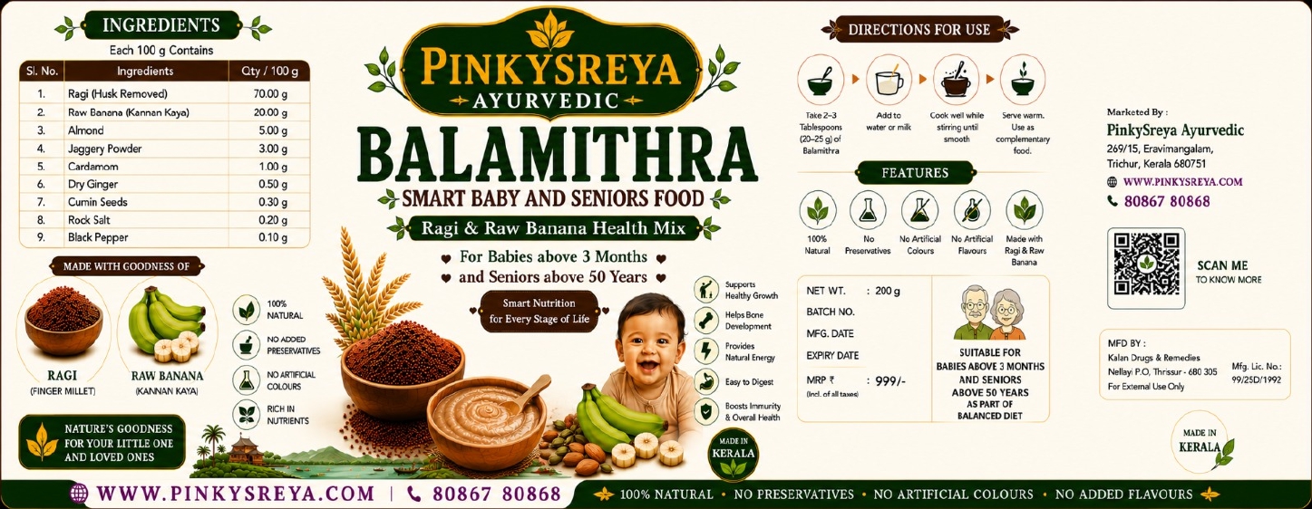 Balamithra - Smart Baby and Seniors Food