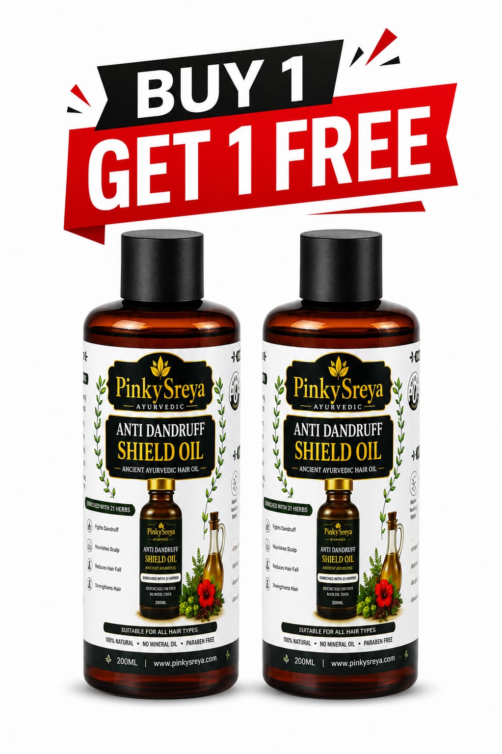 Anti Dandruff Shield Oil
