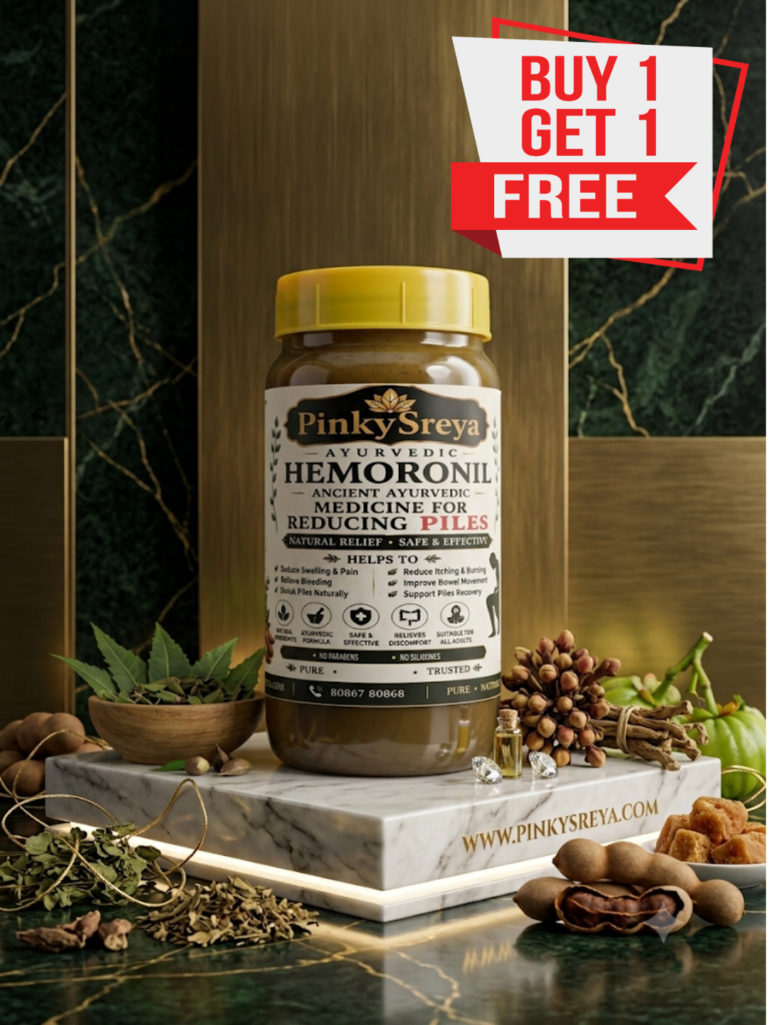 Hemoronil – Ayurvedic Piles & Fissure Relief Powder