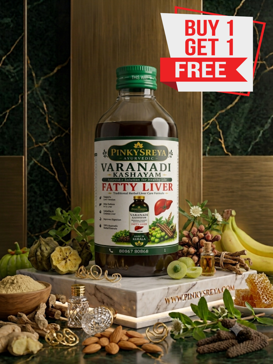 Varanadi Kashayam – Fatty Liver & Digestion Detox Decoction