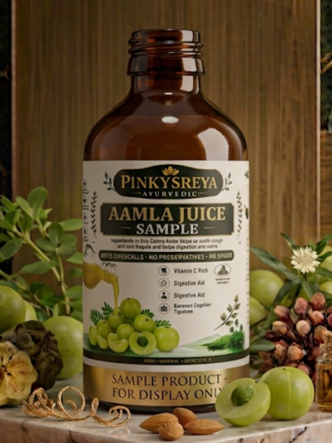 Aamla Juice – Pure Indian Gooseberry Immunity Tonic