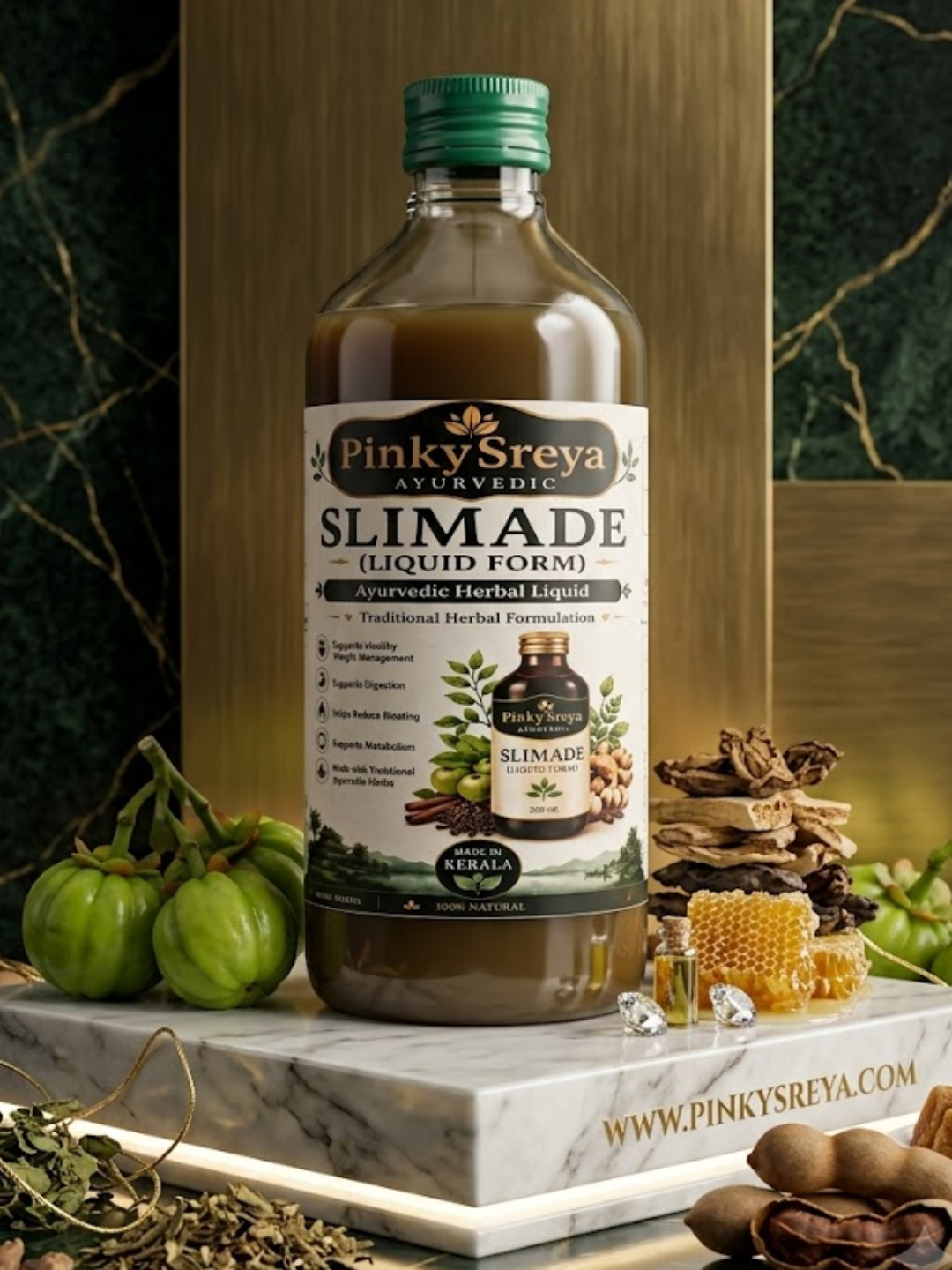Slimade – Ayurvedic Metabolism & Weight Management Liquid