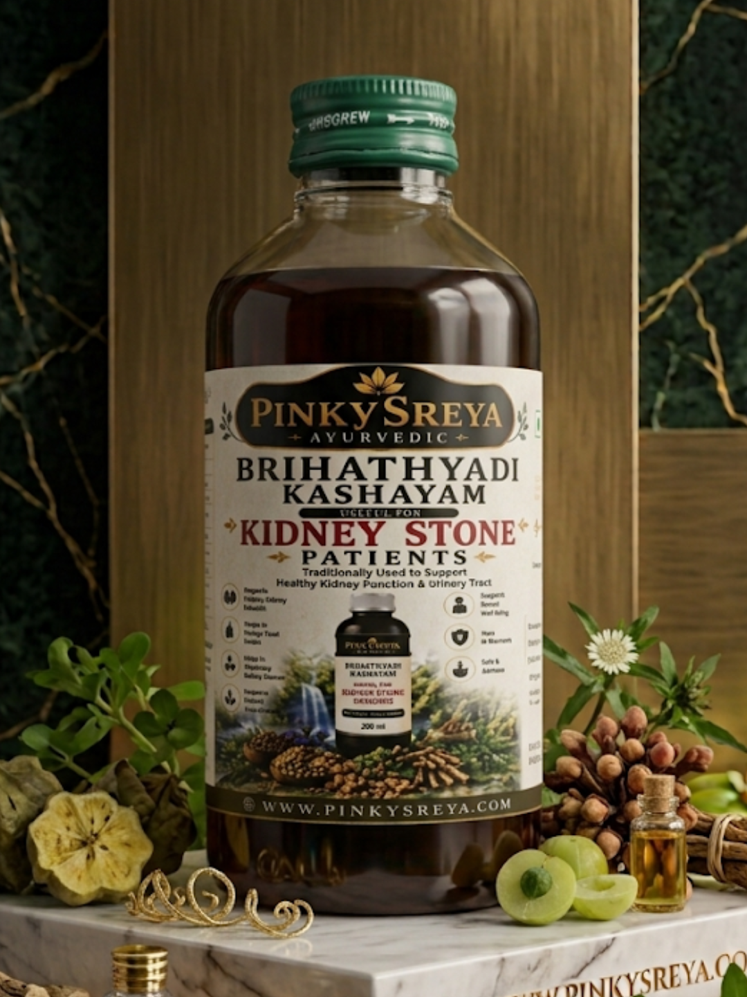 Brihathyadi Kashayam – Kidney Stone & Urinary Health Decoction