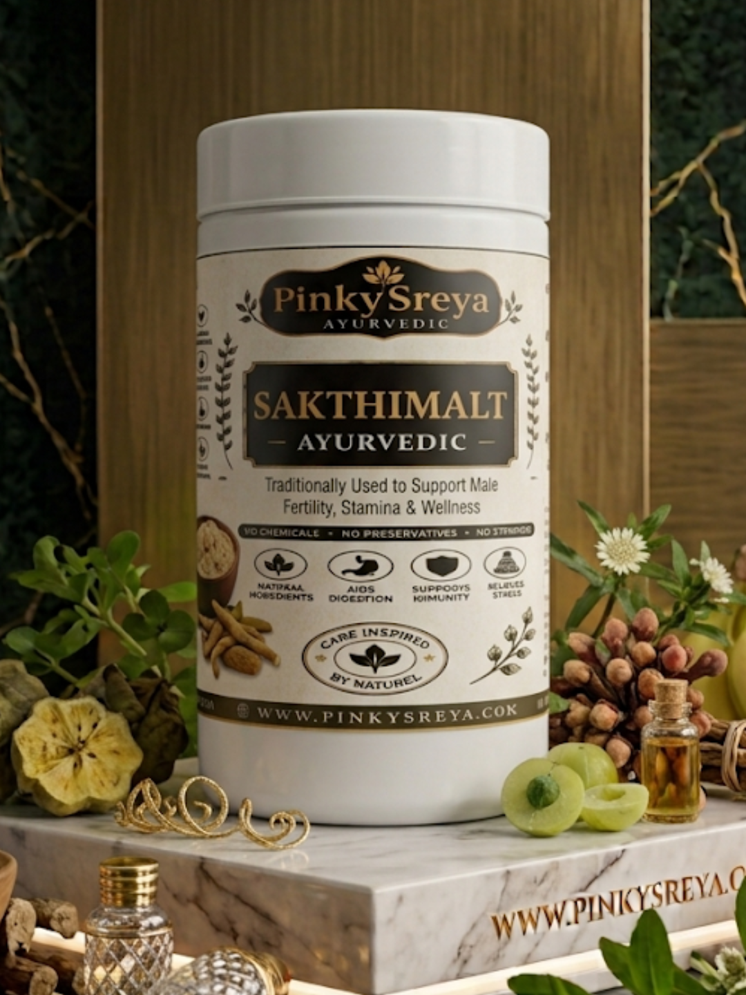 Sakthimalt – Men's Daily Stamina & Vitality Herbal Malt