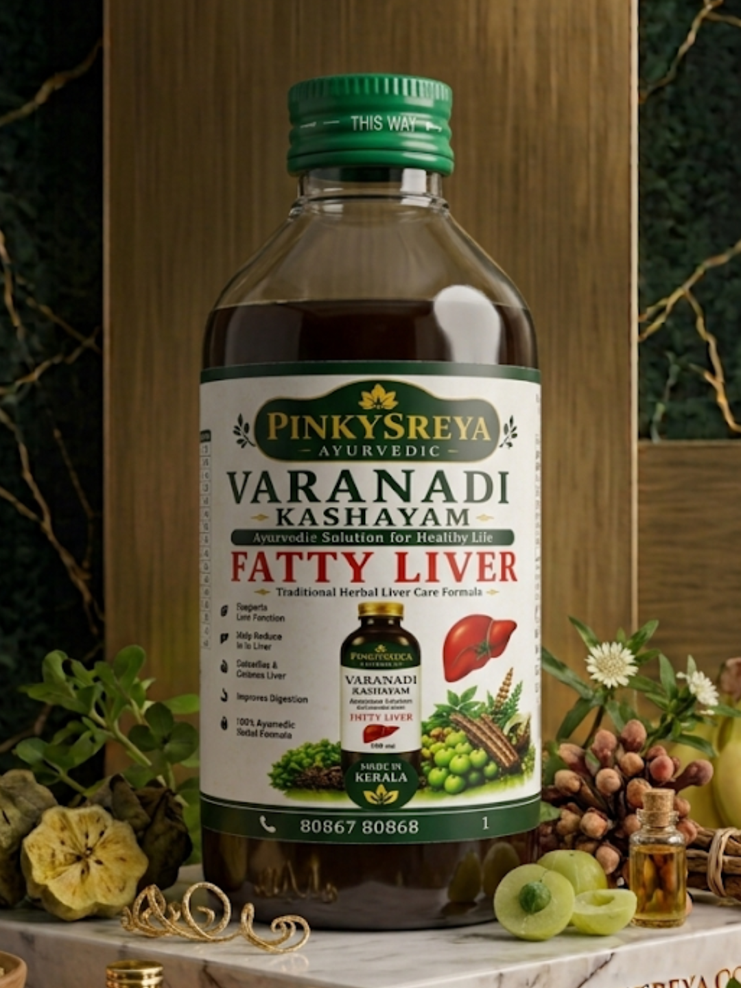 Varanadi Kashayam – Fatty Liver & Digestion Detox Decoction