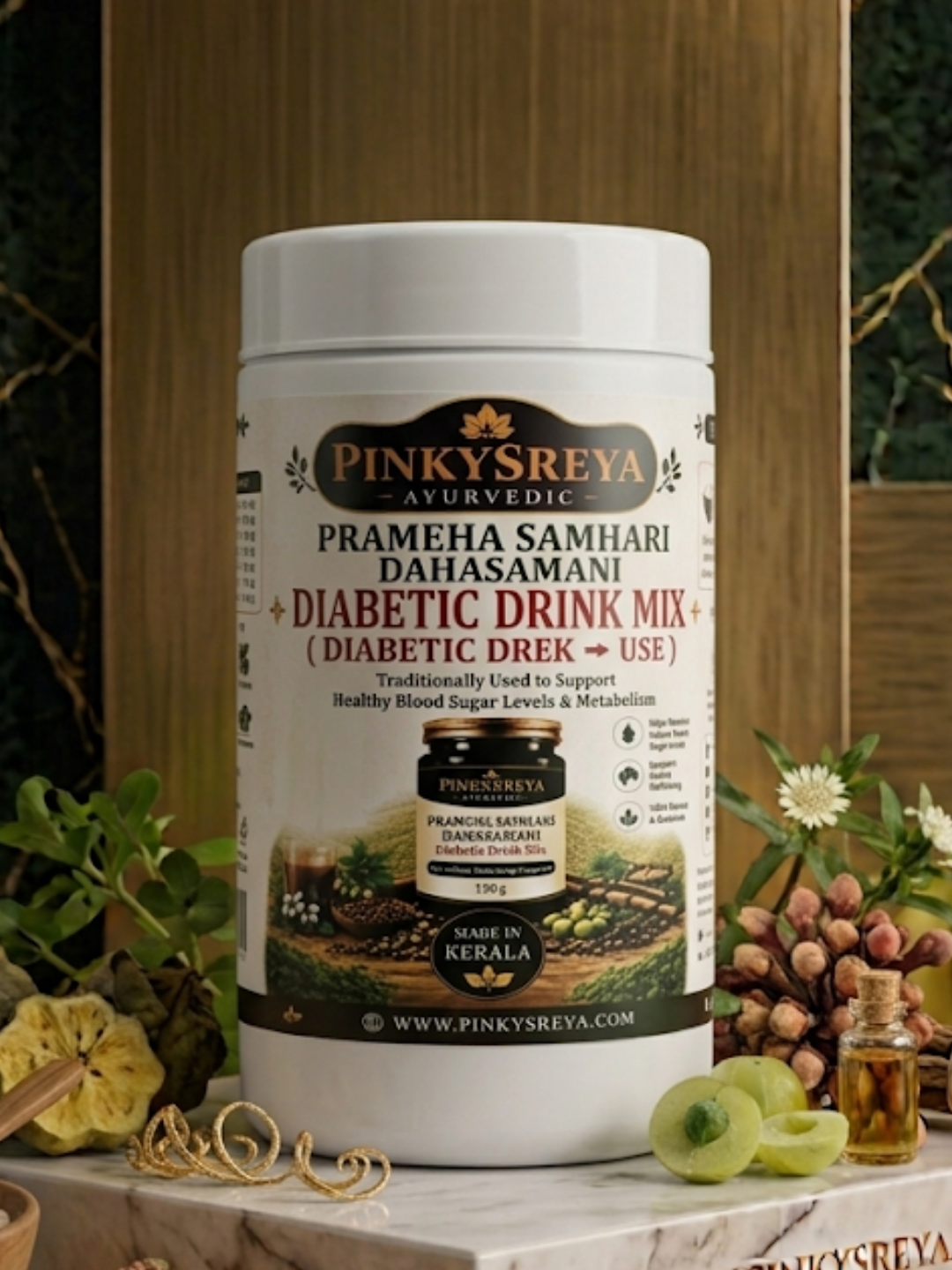 Prameha Samhari Dahasamani – Blood Sugar & Diabetic Drink Mix