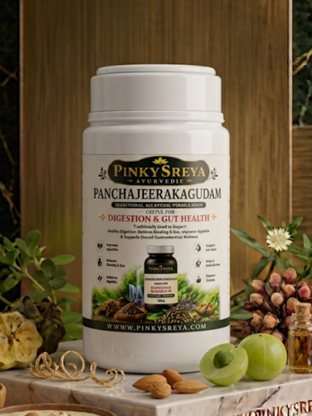 Pancha Jeeraka Gudam – Postnatal Recovery & Uterine Care Lehyam