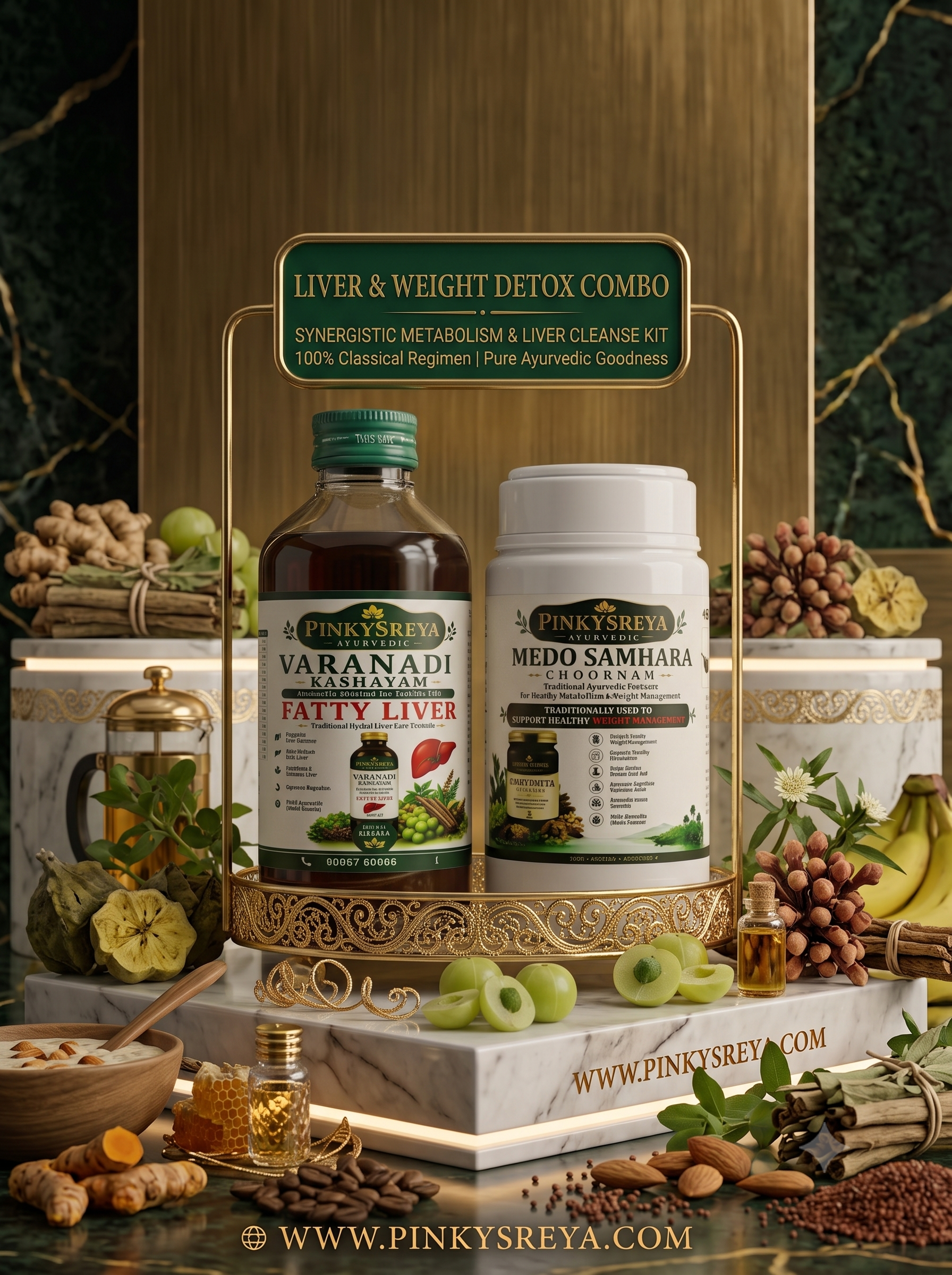 Fatty Liver & Healthy Metabolism Combo