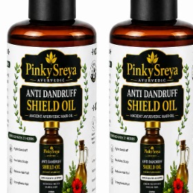 Anti-Dandruff Shield Hair Oil – Scalp Flake & Itch Relief