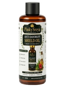 Anti-Dandruff Shield Hair Oil – Scalp Flake & Itch Relief